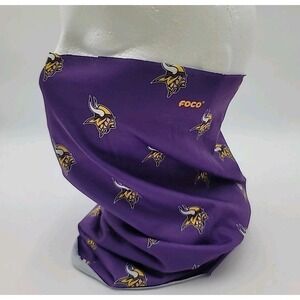 Minnesota Vikings Foco Face Mask/Gaiter Unisex Purple New